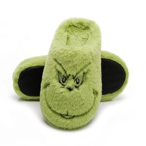 NWT Plush Grinch Slippers